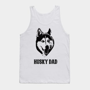 Husky Dad Siberian Husky Tank Top